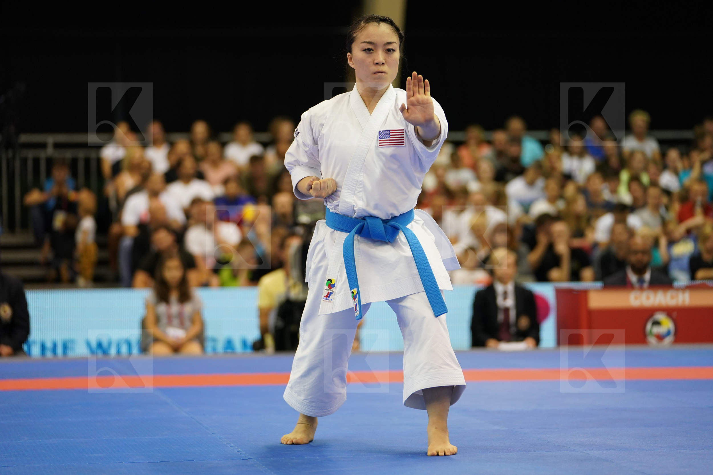 bronze match Female Kata Kokumai Sakura USA